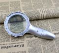 Illuminated Magnifying Glass LED Folding Stand. 