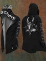 2025 New Abstract Cosmic Retro Print Spring/Fall Men's 3D Digital Print Oversized Hooded Trench Coat Cardigan. 