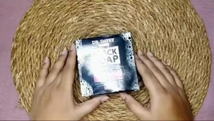 Davey Black Soape - 100gm Oily Control Acne care Deep Cleaning