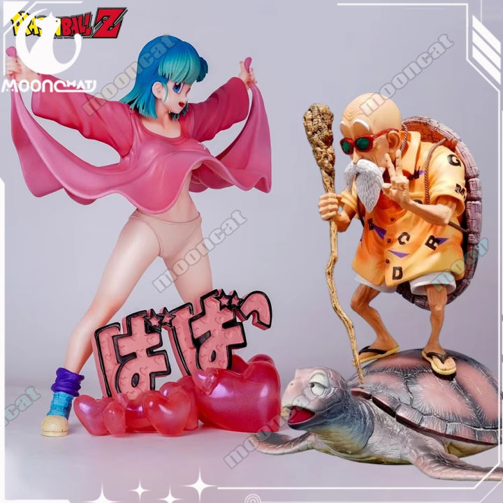 Dragon Ball Anime Figure Master Roshi Figure Bulma Action Figurine Pvc ...
