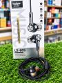 LELISU LS-605 Stereo Earphones with HD Sound & Built-in Microphone | Premium Wired Earbuds with 3.5mm Jack | Deep Bass & Clear Audio Headphones for Music, Calls & Gaming | Durable Tangle-Resistant Cable | Universal Compatible Earphones for Mobile, Laptop. 