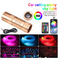 New 16W Twinkle Starry Sky Car Star Ceiling Light RGBW Interior Atmosphere Light Fiber Optic Light Led Star Roof Car Home Decor. 