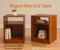 SOAR Regent Side End Table / bedside table. 