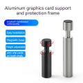 Graphics Card Support GPU Bracket Magnetic Protection Video Card Holder Stand Graphics Card Brace Computer Desktop Accessories. 