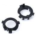 2PCS H7 LED Car Headlight Bulb Base Holder Adapter Retaining Clip H7 Head Lamp For sorento headlight Nissan QASHQAI  KIA K3 K4. 