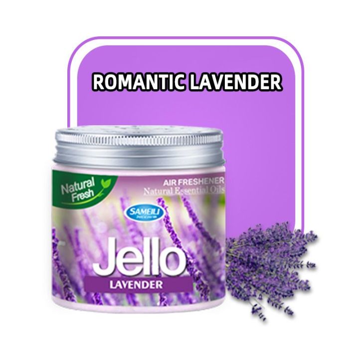 Jello - Gel Air Freshener - LAVENDER_ 200g For Car, House And Office Use