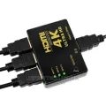 HDMI Switch Switcher Splitter Hub Adapter with IR RF Remote. 