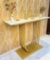 Console luxury design marble texture. 