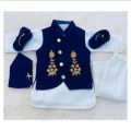 3 COLOUR Pasni Dress For Boy Baby Annaprasan Rice Feeding Cloth. 