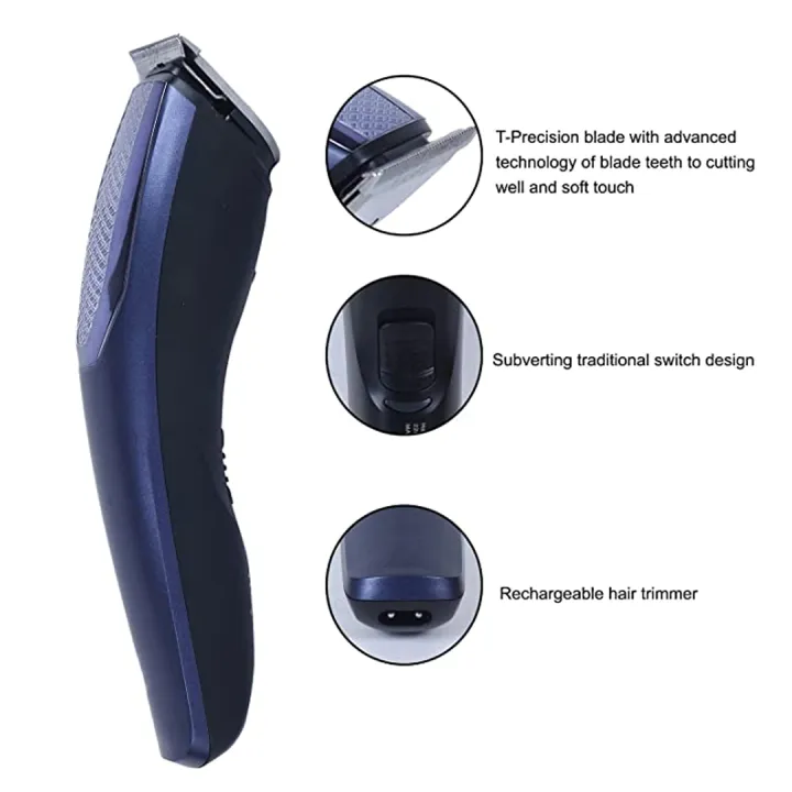 HTC%20AT-1210%20Professional%20Rechargeable%20Hair%20Clipper%20&%20Beard%20Trimmer%20for%20Men%20%E2%80%93%20Precision%20Blades,%20Grooming%20Kit%20-%20Image%204