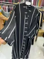 Dubai Zoom Fabric Premium Quality Lining Abaya Borka Stylish and Elegant Design Arabian Borka.