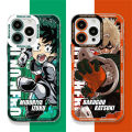 My Hero Academia Katsuki Bakugo BNHA Phone Case For iPhone 15 14 13 12 11 Pro Max X XR XS 6 7 8 Plus Soft Silicone Transparent. 