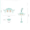 Genshin Impact Wind Bells Japanese Anime Slime Glass Wind Chimes Pendants Crafts Birthday Handmade Gift Home Hanging Decoration. 