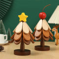 Tree Insulation Mat Solid Wood Dining Table Anti Scalding Mat Pot Mat Festival Gift Creative And Personalized Home Decoration. 