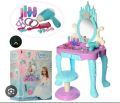 Little girls dressing tables set.Little girl pretend dressing table has light and sound function and comes with 21 pieces makeup set. Best toy gift in Pakistan.Get Pretend Vanity Table Toys Available From Toyzone.pk.This Girls Dressing Table Toy Establish. 