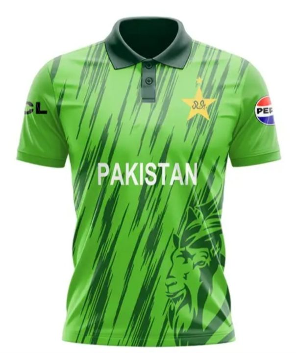 Official Pakistan T20 World Cup 2026 Jersey – Vanguard Markhor Edition – Premium Sublimation Cricket Kit - CT Jersey 2025- Latest Pakistan jersey
