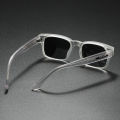 Quality Square Polarized Sunglasses Men Metal Core UV400 Unisex Sun Glasses Travel Hiking Beach Fishing Eyewear. 