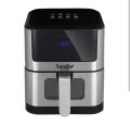 Sonifer Air Fryer With Glass Window Bucket 6 Ltrs Large Size. 