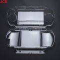 Clear Crystal Case Hard Shell For PSV 1000 2000 Transparent Protection Cover For PSP1000 2000 3000 With Screen Protector Film. 