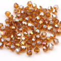 100pcs 4mm Shiny Bicone beads Crystal Beads charms 5238 Loose Spacer Beads Glass jewelry beads for DIY Jewelry Making 36 colors.