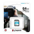 Kingston 64GB / 128GB SDXC Canvas Go Plus 170MB/s Read SDG3 Memory Card. 