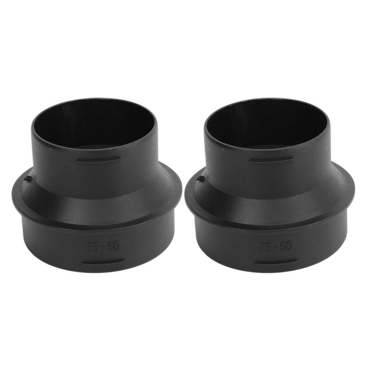 Duct Connector 1pair Parking Heater Adapter Tube 60 to 75MM Heater Ducting Pipe Joiner Connector for Webasto Heater