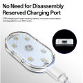 Car Atmosphere Lights Touch Lights Car Trunk Lighting Car Touch Induction Reading LED Lights Mini Magnetic Rechargeable Light.