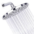 High Pressure Shower Head 8 Inch Rain Showerhead G1/2 Adjustable Bathroom Shower Head Spray Showerhead Polished Chrome Bath Rain. 