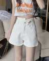 High Waisted Denim Shorts Women's Fashion Jeans, Korean Style, Good Fabric, Beautiful Shape, Sweet Color, Cute 9616 #. 