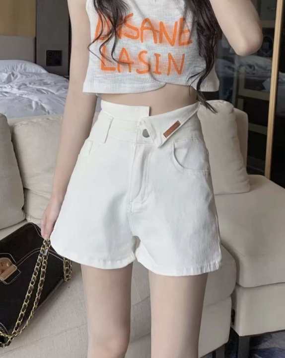 High%20Waisted%20Denim%20Shorts%20Women's%20Fashion%20Jeans,%20Korean%20Style,%20Good%20Fabric,%20Beautiful%20Shape,%20Sweet%20Color,%20Cute%209616%20#%20-%20Image%204