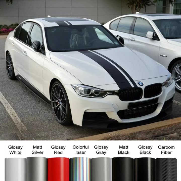 Bmw J3 White Stripe On Hood