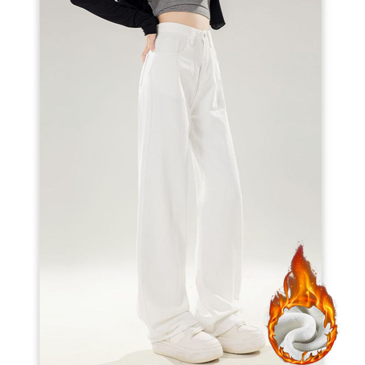 Winter%20Female%20High%20Waist%20Thermal%20Jeans%20Snow%20Warm%20Plush%20Jeans%20Girls%20Fleece%20Denim%20Pants%20Women%20Fashion%20Straight%20Leg%20Trousers%20-%20Image%203