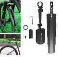 1Set West Biking Widened Telescopic Cycling Mudguard Fender Lengthened
Retractable Plastic Bicycle Front Rear Fender Mud Guard for MTB.