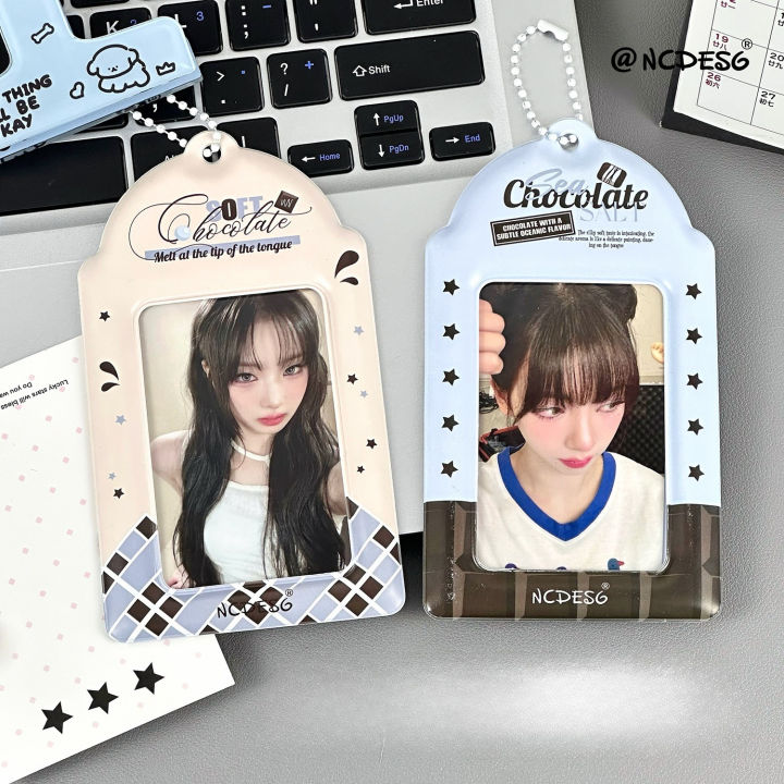 2pcs%20PVC%203%20Inch%20Photocard%20Holder%20%20Idol%20Photo%20Protector%20Card%20Case%20Display%20Pendant%20-%20Image%202