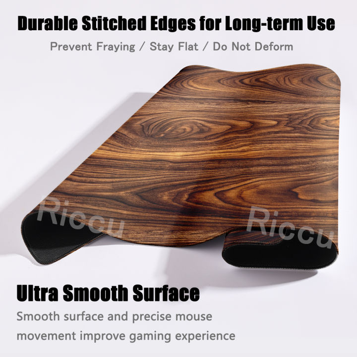 Large%20Mouse%20Pad%20Gaming%20Accessory%20XXL%20Wood%20Grain%20Texture%20Deskmat%20Non-Slip%20Base%20Computer%20Extended%20Mousepad%20Keyboard%20Laptop%20Micepad%20-%20Image%204