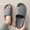 Men's Thick Bottom EVA Indoor Home Slippers Anti-Slip Suitable for Outdoor Wear Comfortable Home Slippers for Men. 