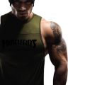Men's Sweat-Absorbent Cooling Fitness Cotton Vests Comfortable Casual Sports Sleeveless T-Shirt Gym Bodybuilding Muscle Clothing.