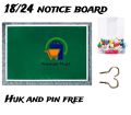 18/24 notice board combo pack any class room. 