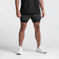 2025 New Breathable Double Layer Sport Shorts Gyms Fitness Bodybuilding Workout Quick Dry Beach 2 In 1 Shorts Male Running Short. 