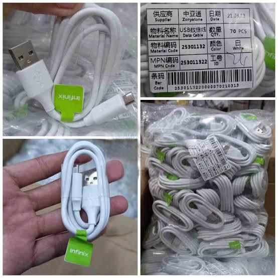 Infinix Data Cable Fast Mobile Charging And Good Performance