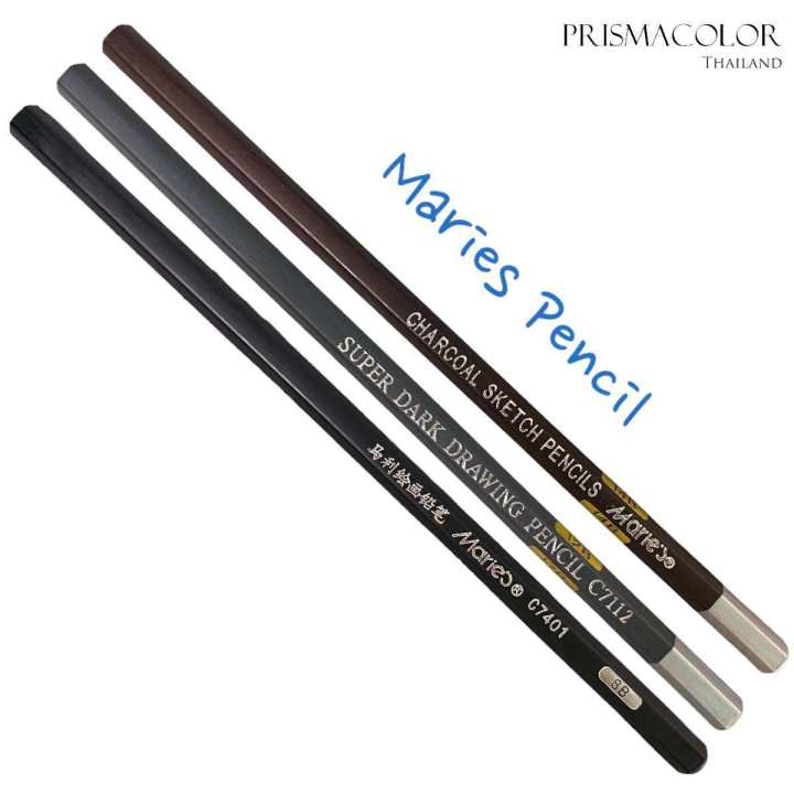 Maries%20Black%20Pencils,%20Intensity%20Levels%208B,%2012B,%2014B%20for%20Drawing.%20-%20Image%202