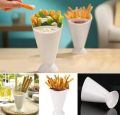 Dipper Cone Fries DIP Fry Sauce Snack Ketchup Dip Holder Container Cup. 