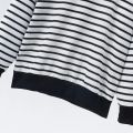 Spring and Summer Kids Hoodie Boys and Girls Comfortable Striped Blouse. 