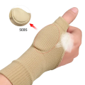 1Pair Wrist Thumb Compression Arthritis Gloves, Breathable Wrist Support Brace Wrist Sleeve With Gel Thumb Injury Pads. 