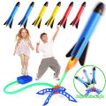 Air Rocket Foot Pump Launcher Outdoor Air Pressing Pedal Soaring Rocket Toy Kids Game suit Jumping Sport Game Kids Toy . 
