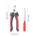 Pet Nail Clippers 16cm or 11.5cm Professional Dog Cat Nail Trimmer | Multifunctional Nail Cutter | Pet Grooming. 