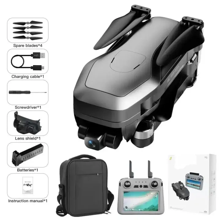 Touch%20Remote%20Drone%20G.P.S%205G%20Screen%20Remote%20Control%204K%20Dual%20Camera%20360%C2%B0%20Obstacle%20Avoidance%20with%20Built-in%205%20inch%20Remote%20Display%203400mah%20Dual%20Battery%20-%20Image%204