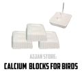 Calcium blocks for birds, Calcium blocks for parrots, calcium chalk for birds, Calcium blocks for love birds. 