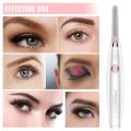 Heated Eyelash Curler, TOUCHBeauty Electric Eyelash Curler USB Rechargeable Eyelash Curler with 3 Temperature Settings Silicone Comb Lash Curler for Girls Women Quick Heating Curling. 