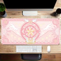 XXL Sakura Card Anime Mousepad Large Gaming Keyboard Mouse Pad Clow Card Mousemat Computer Offices Tablemat Extended Desk Mat. 